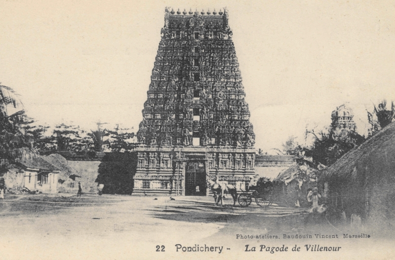10-11 - Villenour - pagode - entree (gopuram) - 1